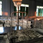 EPDM Reclaimed rubber black slabs epdm