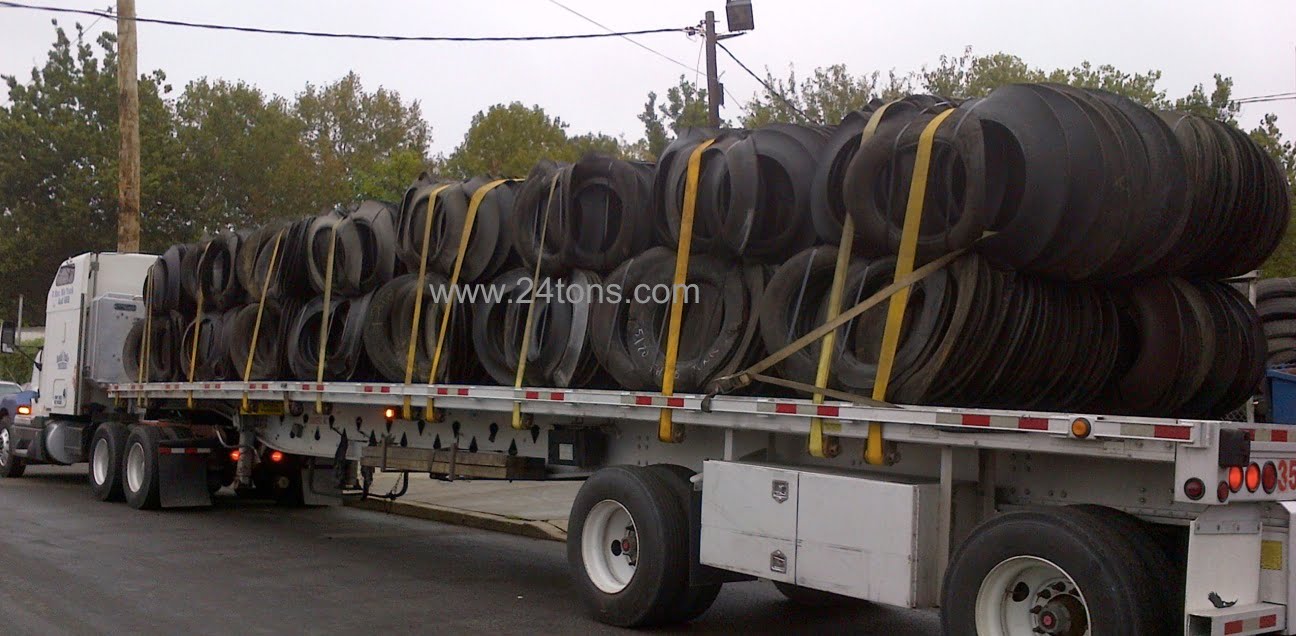 Channelizer drum base tire sidewalls 22.5" ID Size Supplier Distributor