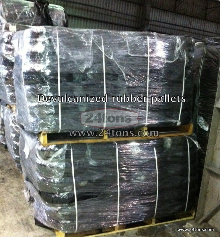 Devulcanized SBR 1502 rubber materbatch