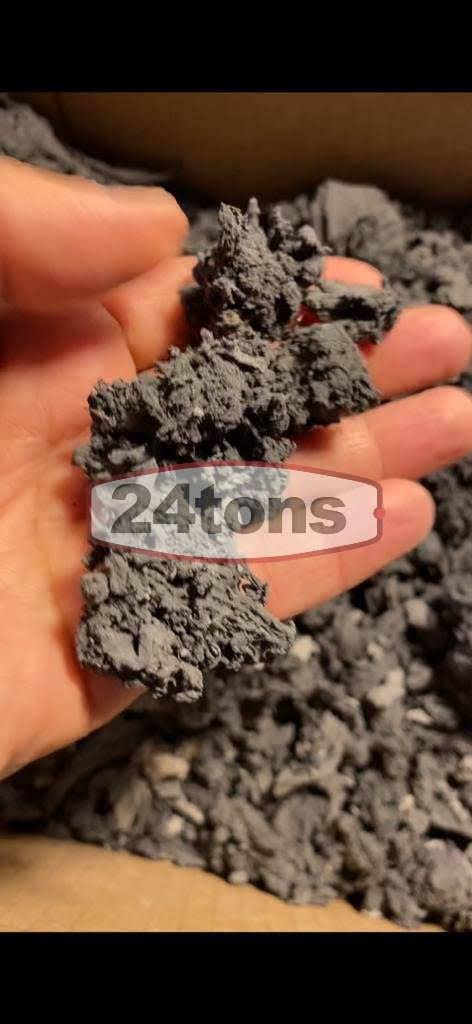 Ground SBR rubber granules uncured